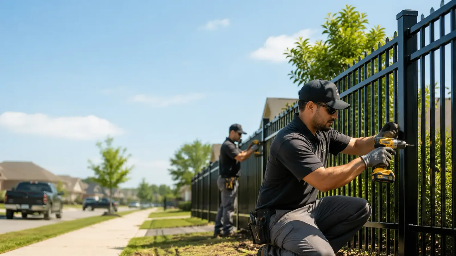 Metal Fence Installation in Sullivan City, TX